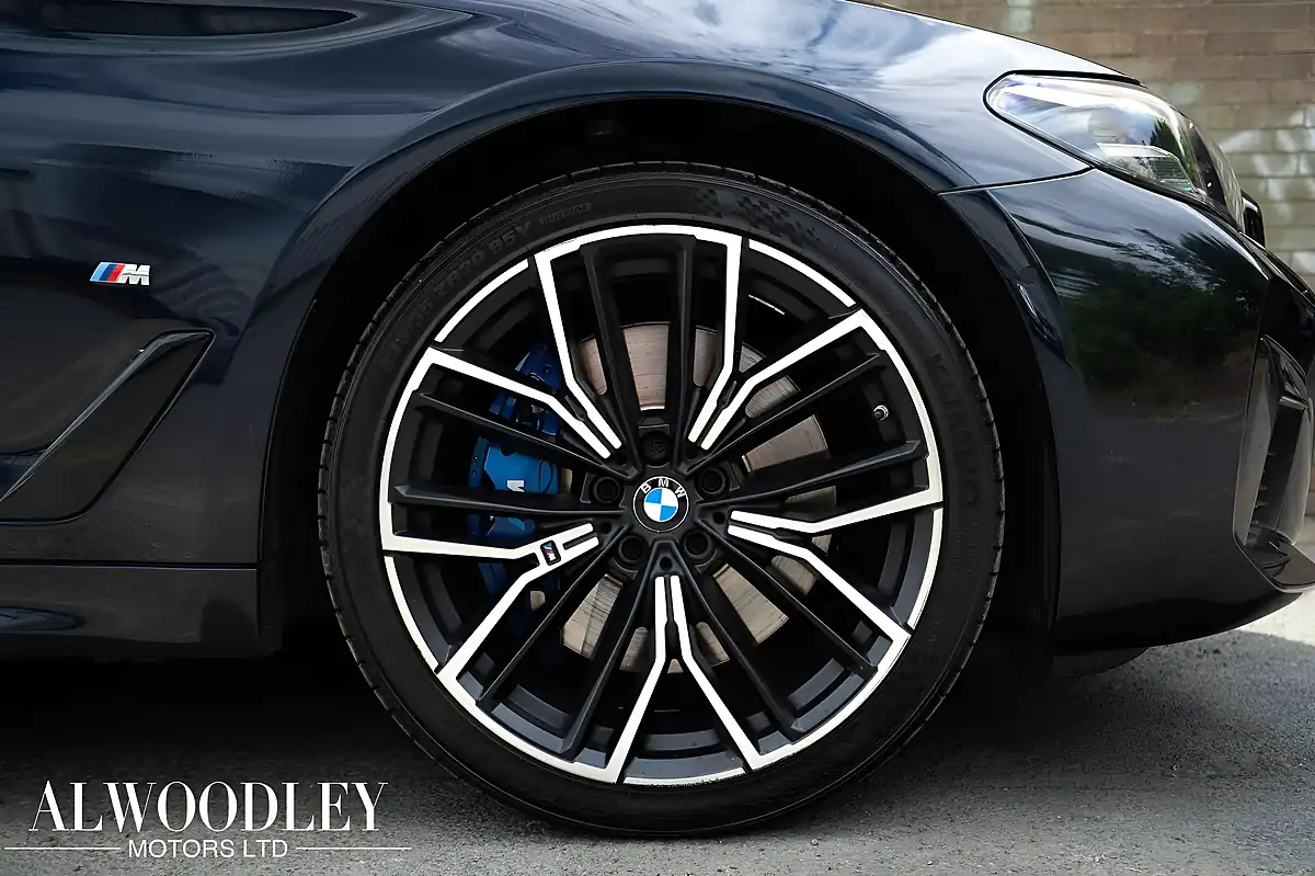Used 2021 BMW 5 Series M Sport Touring Black - Interior and Exterior details 11