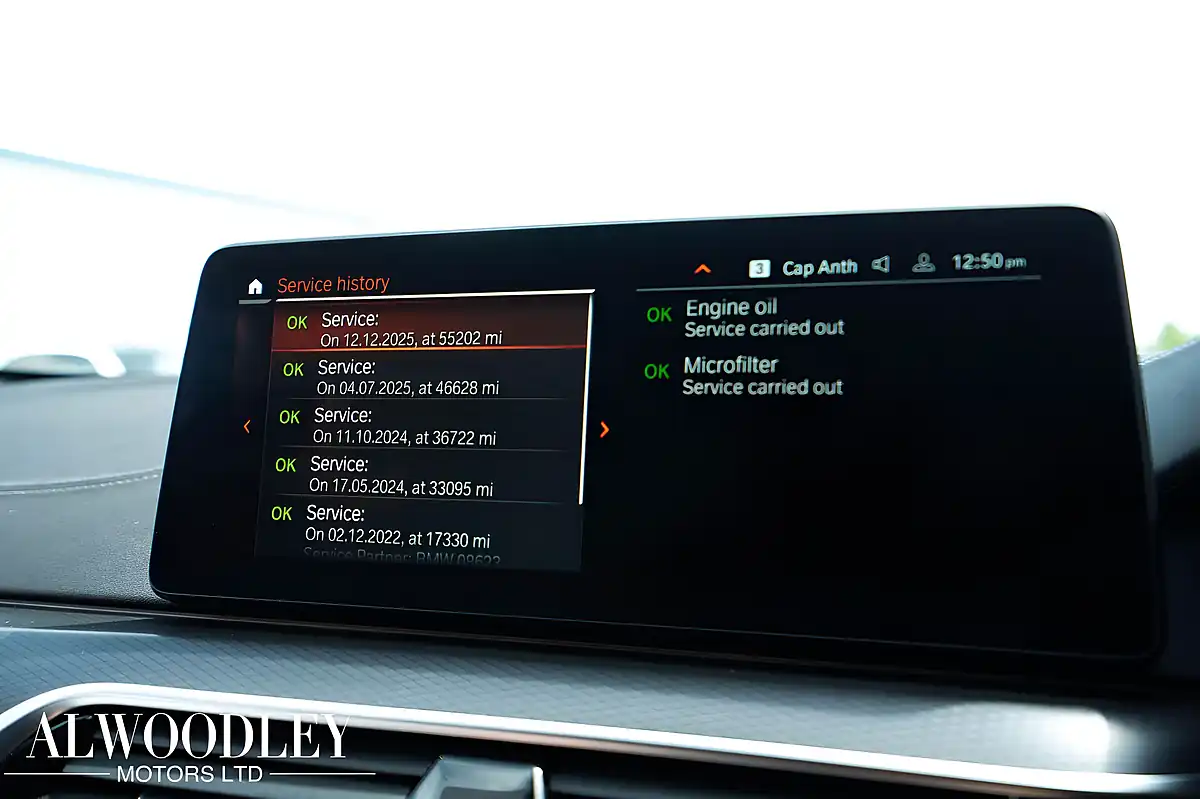 Used 2021 BMW 5 Series M Sport Touring Black - Interior and Exterior details 17