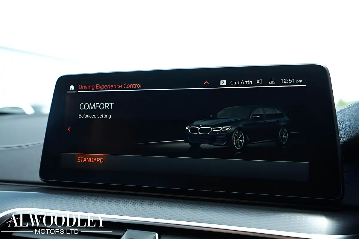 Used 2021 BMW 5 Series M Sport Touring Black - Interior and Exterior details 18