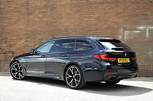 Used 2021 BMW 5 Series M Sport Touring Black - Interior and Exterior details 3