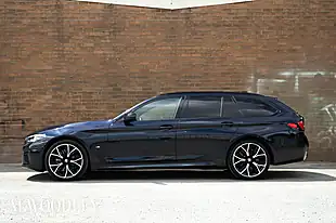 Used 2021 BMW 5 Series M Sport Touring Black - Interior and Exterior details 8