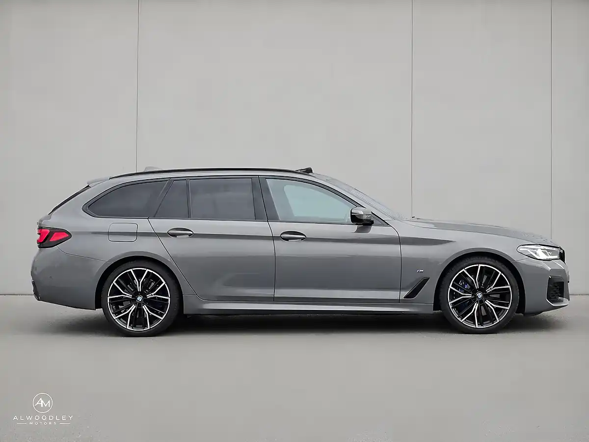 Used 2021 BMW 5 Series M Sport Touring Grey - Interior and Exterior details 2