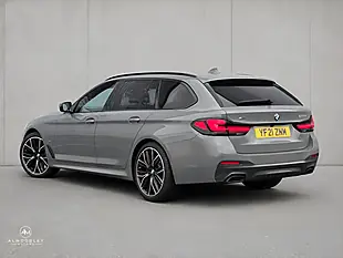 Used 2021 BMW 5 Series M Sport Touring Grey - Interior and Exterior details 3
