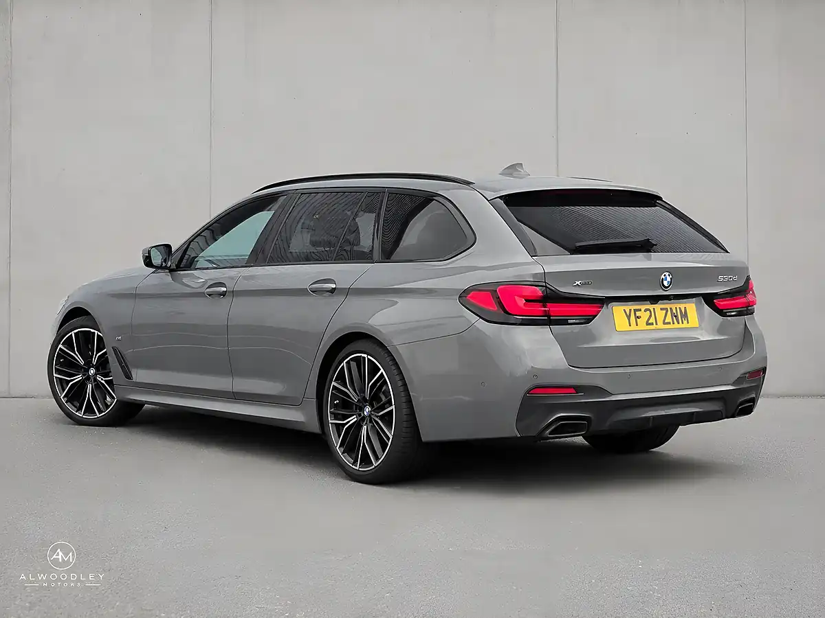 Used 2021 BMW 5 Series M Sport Touring Grey - Interior and Exterior details 3