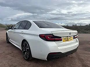 Used 2021 BMW 5 Series M Sport White - Interior and Exterior details 17