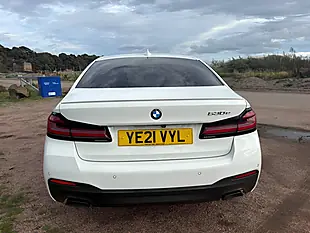 Used 2021 BMW 5 Series M Sport White - Interior and Exterior details 18