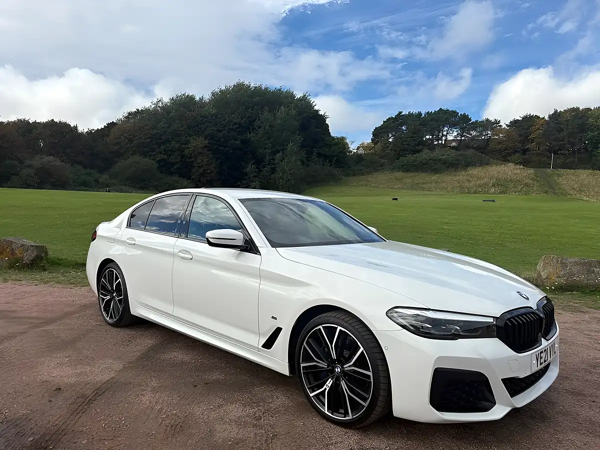 Used 2021 BMW 5 Series M Sport White - Interior and Exterior details 19