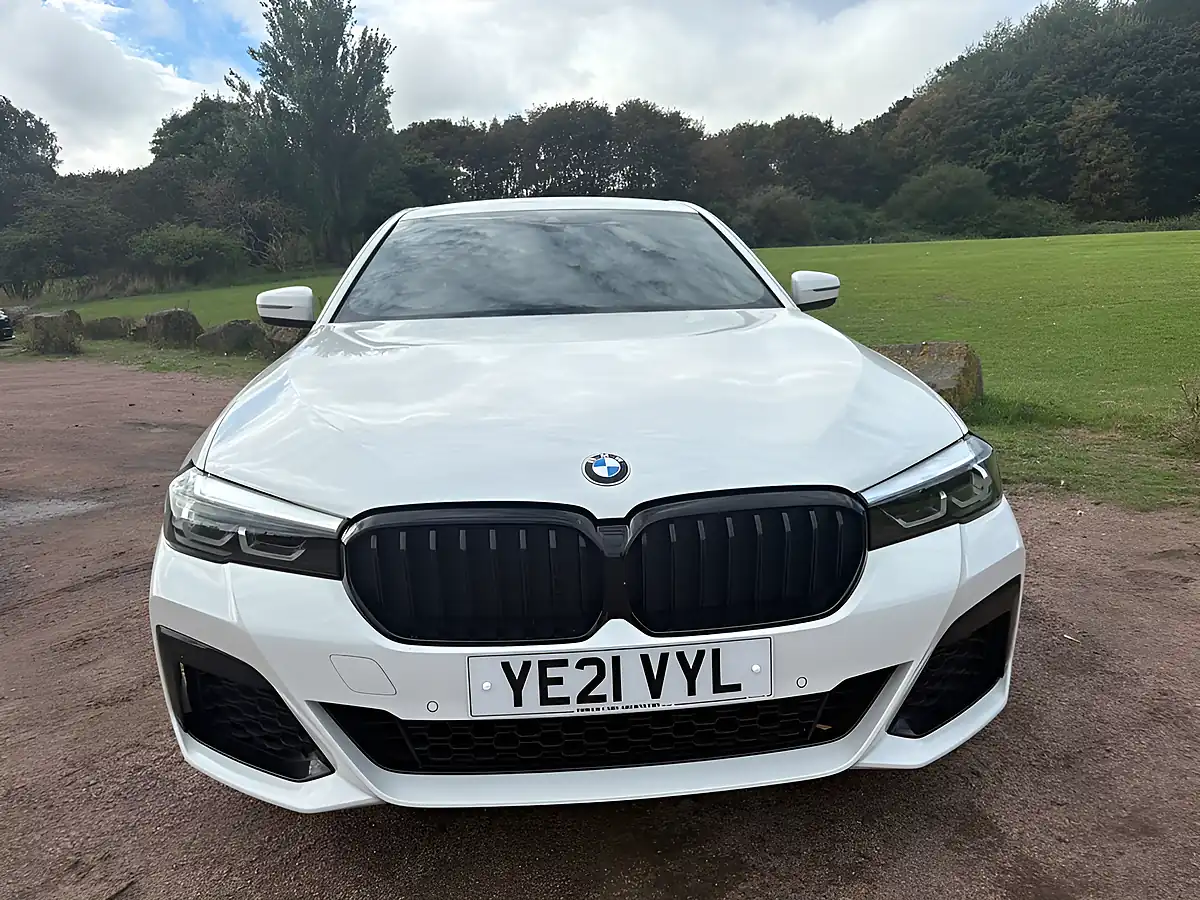 Used 2021 BMW 5 Series M Sport White - Interior and Exterior details 20