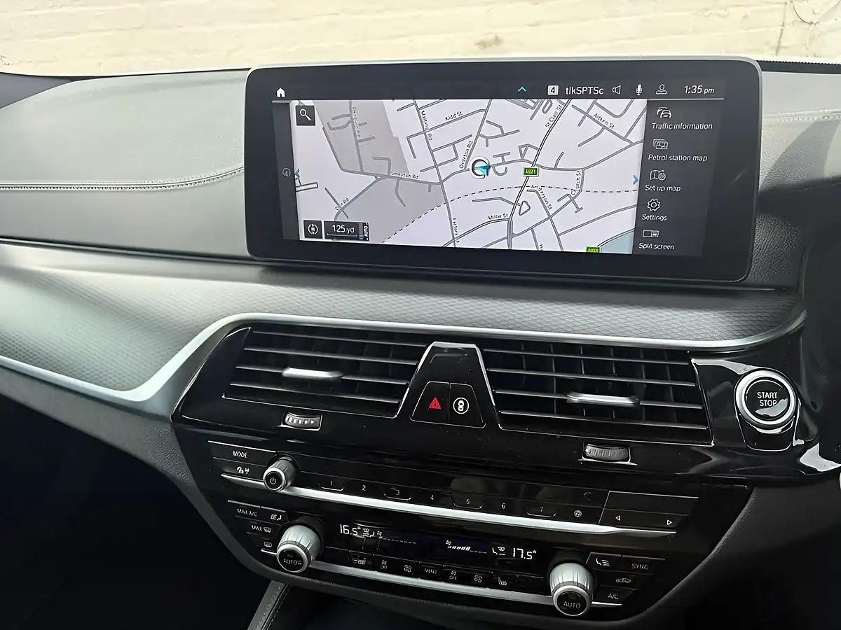 Used 2021 BMW 5 Series M Sport White - Interior and Exterior details 7