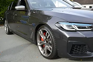 Used 2021 BMW 5 Series M550i Grey - Interior and Exterior details 11
