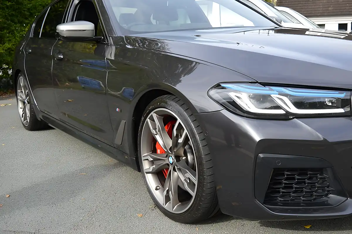 Used 2021 BMW 5 Series M550i Grey - Interior and Exterior details 11