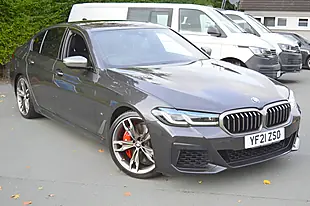 Used 2021 BMW 5 Series M550i Grey - Interior and Exterior details 2