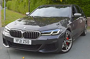 Used 2021 BMW 5 Series M550i Grey - Interior and Exterior details 4