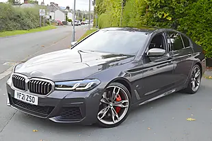 Used 2021 BMW 5 Series M550i Grey - Interior and Exterior details 5