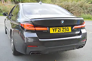 Used 2021 BMW 5 Series M550i Grey - Interior and Exterior details 9