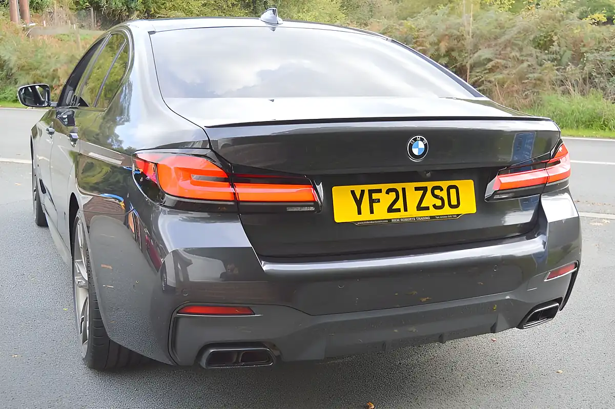 Used 2021 BMW 5 Series M550i Grey - Interior and Exterior details 9