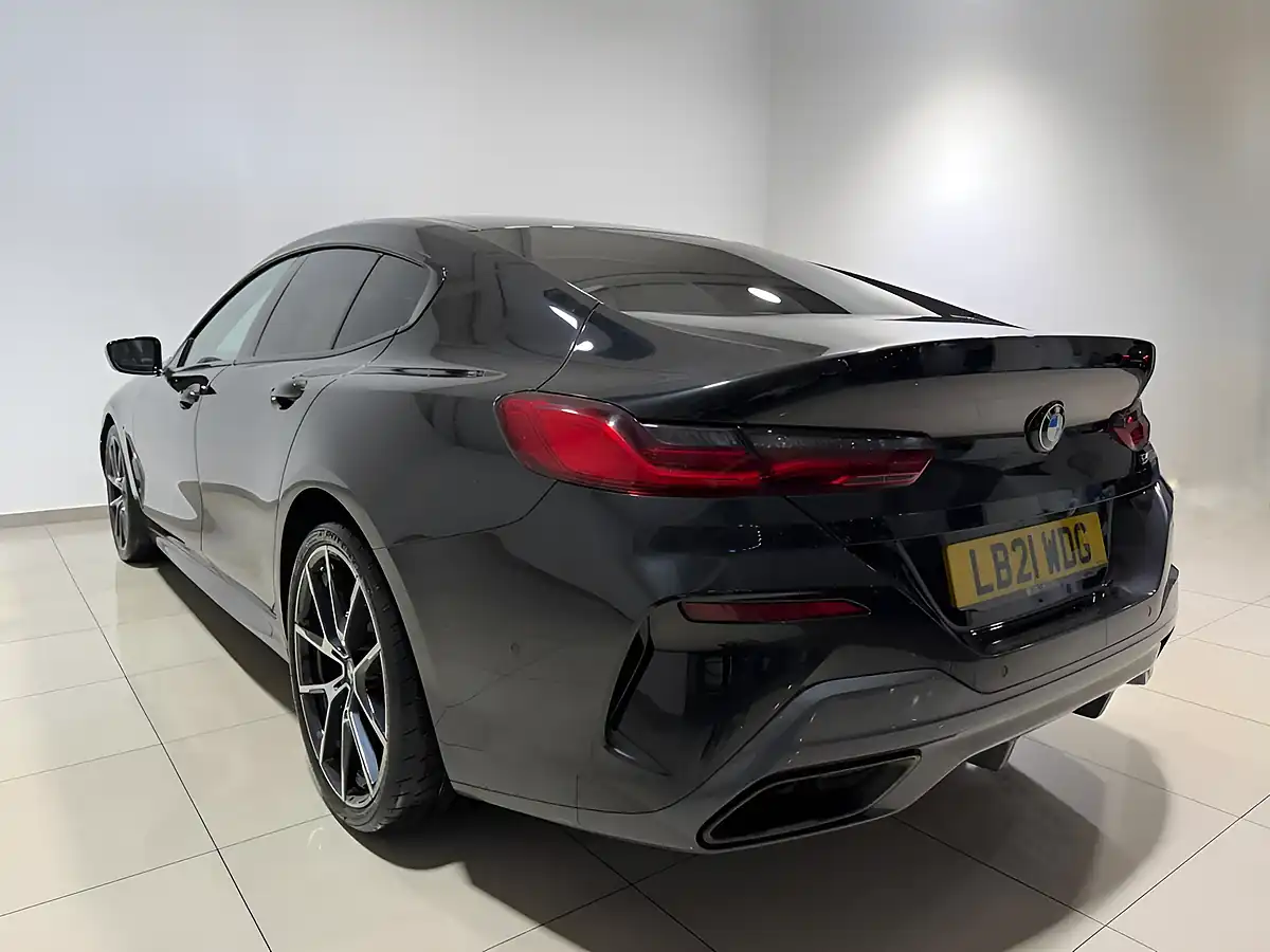 Used 2021 BMW 8 Series Gran Coupe M Sport Black Sapphire - Interior and Exterior details 8