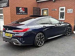 Used 2021 BMW 8 Series Gran Coupe M Sport Blue - Interior and Exterior details 10