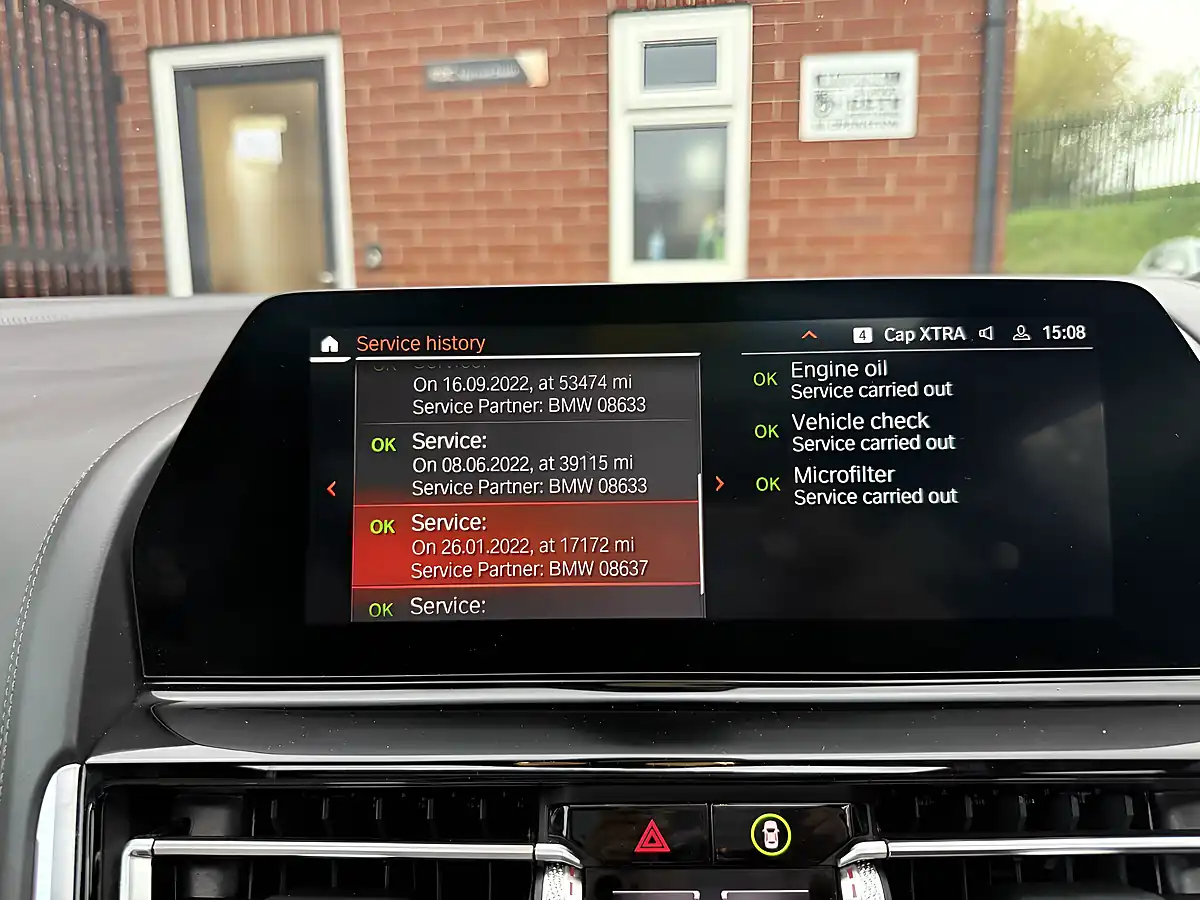 Used 2021 BMW 8 Series Gran Coupe M Sport Blue - Interior and Exterior details 19