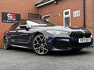 Used 2021 BMW 8 Series Gran Coupe M Sport Blue - Interior and Exterior details 2