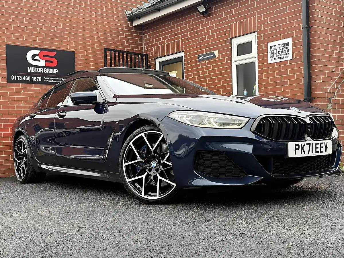 Used 2021 BMW 8 Series Gran Coupe M Sport Blue - Interior and Exterior details 2