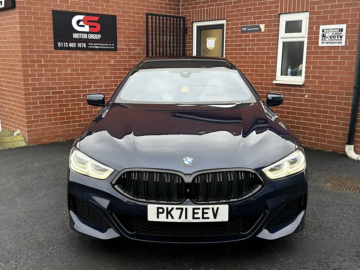 Used 2021 BMW 8 Series Gran Coupe M Sport Blue - Interior and Exterior details 3