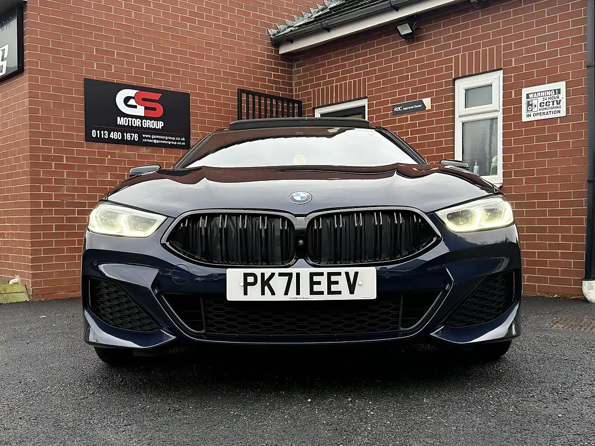 Used 2021 BMW 8 Series Gran Coupe M Sport Blue - Interior and Exterior details 4