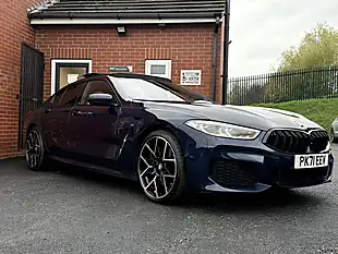 Used 2021 BMW 8 Series Gran Coupe M Sport Blue - Interior and Exterior details 5