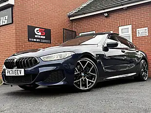 Used 2021 BMW 8 Series Gran Coupe M Sport Blue - Interior and Exterior details 8