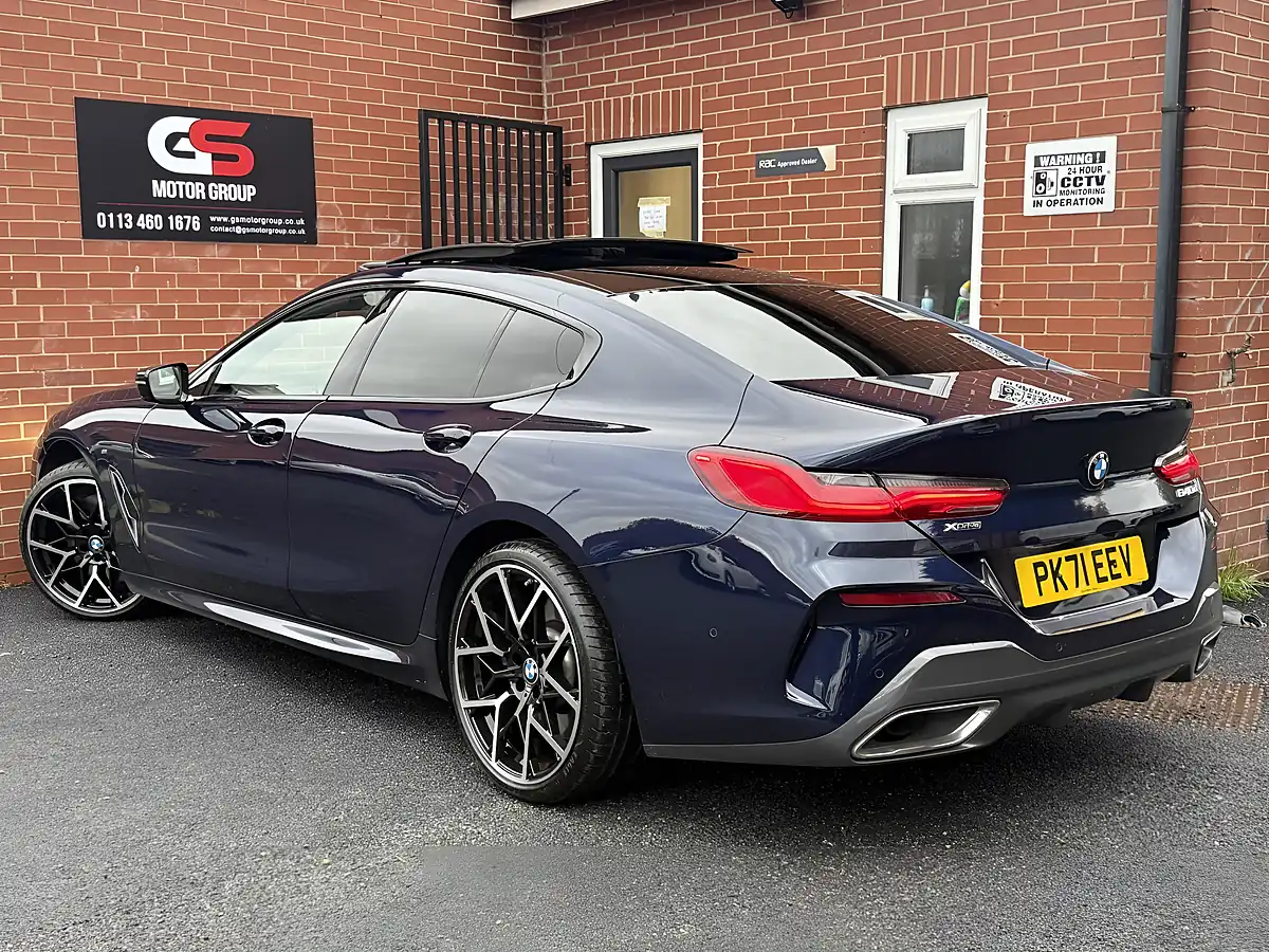 Used 2021 BMW 8 Series Gran Coupe M Sport Blue - Interior and Exterior details 9
