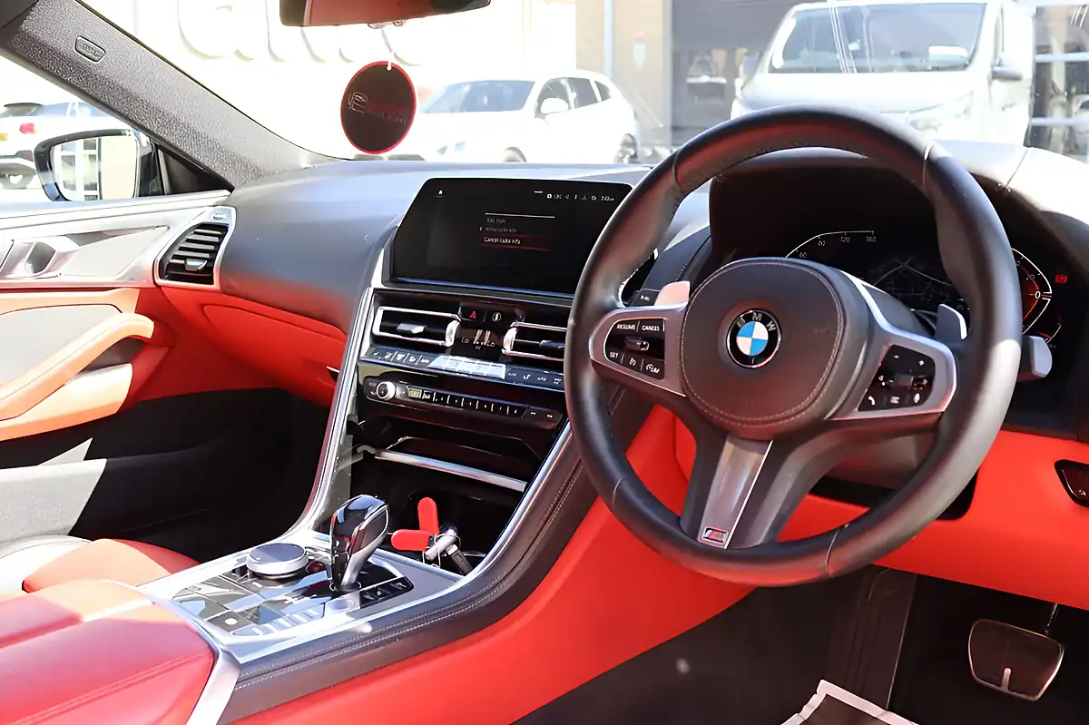Used 2021 BMW 8 Series M Sport White - Interior and Exterior details 2