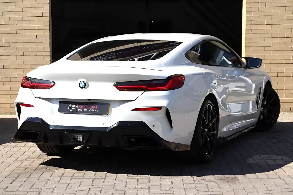 Used 2021 BMW 8 Series M Sport White - Interior and Exterior details 3