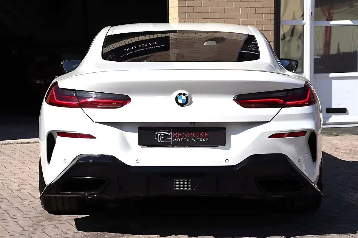 Used 2021 BMW 8 Series M Sport White - Interior and Exterior details 5