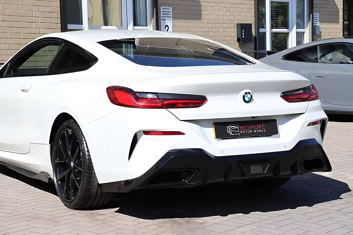 Used 2021 BMW 8 Series M Sport White - Interior and Exterior details 6