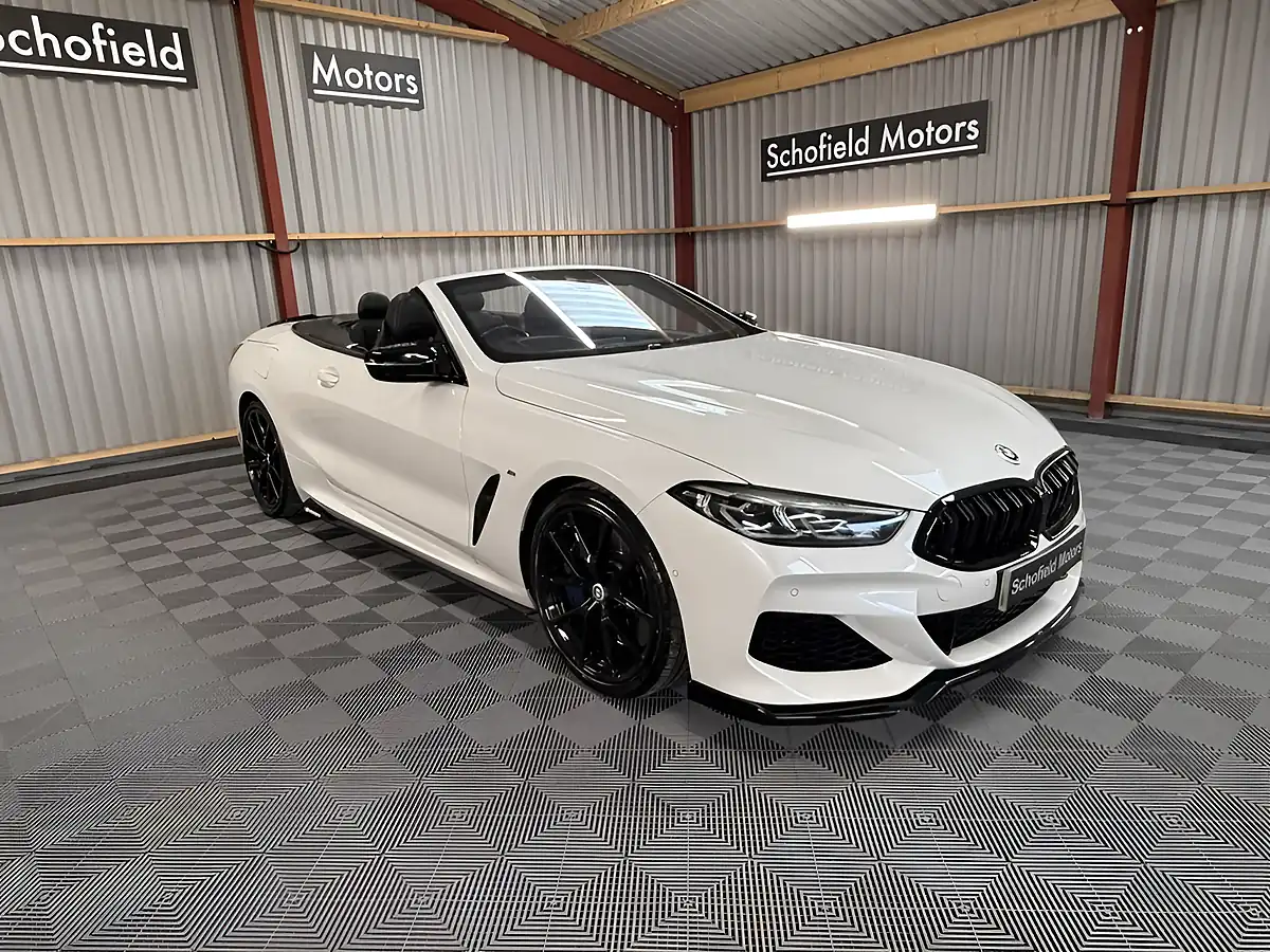 Used 2021 BMW 8 Series M Sport White - Interior and Exterior details 8