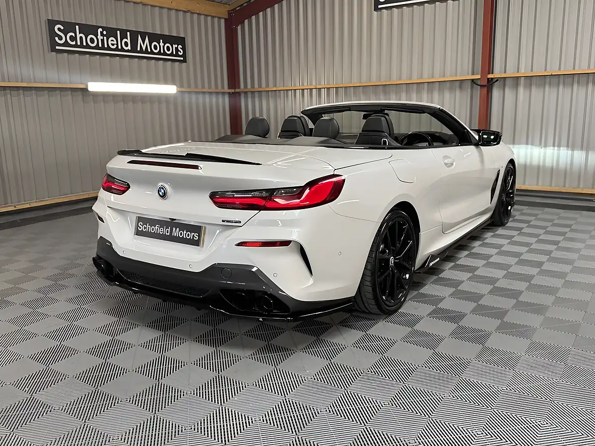Used 2021 BMW 8 Series M Sport White - Interior and Exterior details 9