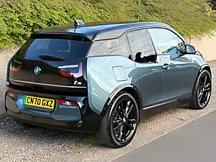 Used 2021 BMW i3 S Blue - Interior and Exterior details 11