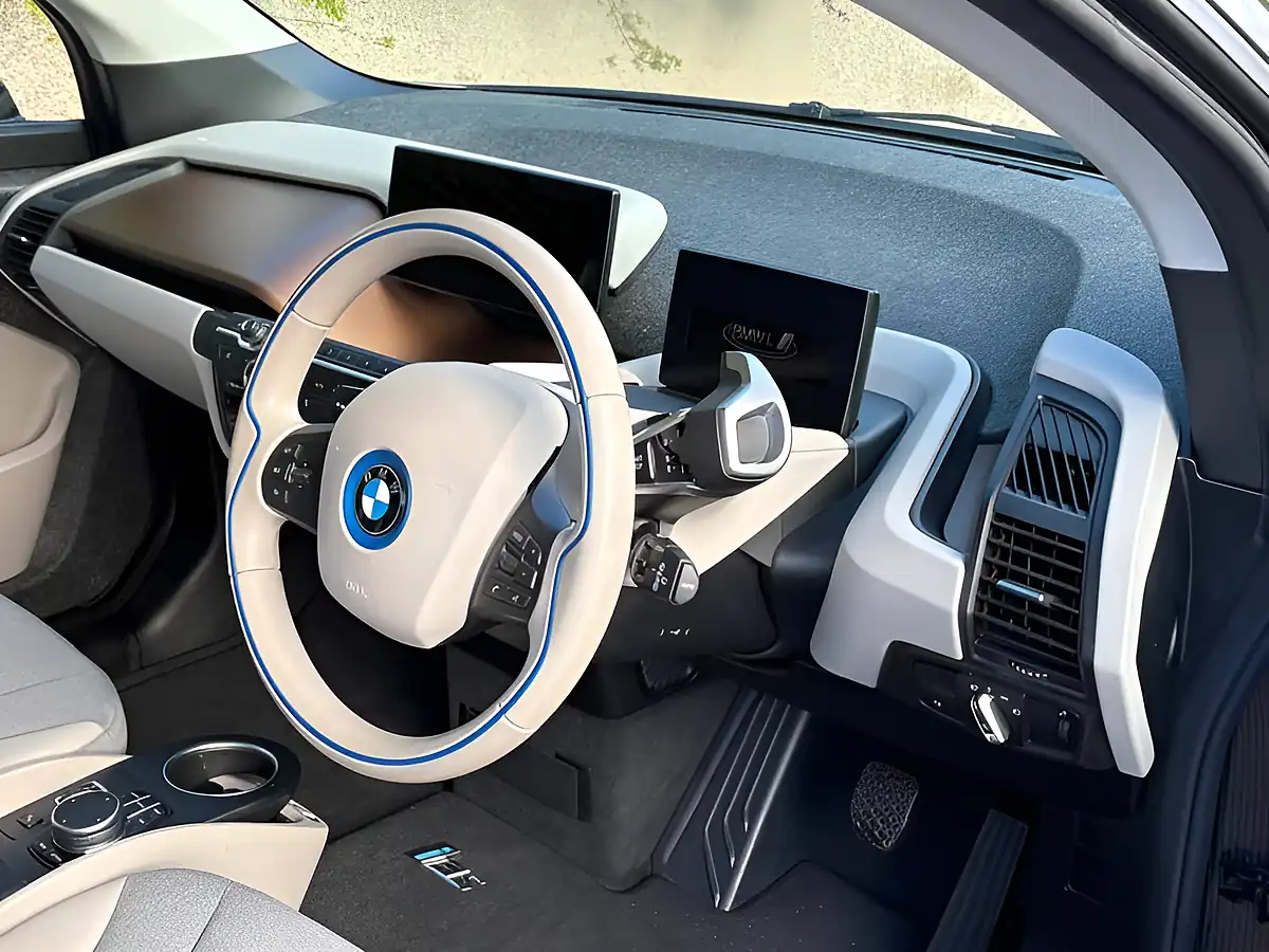 Used 2021 BMW i3 S Blue - Interior and Exterior details 12
