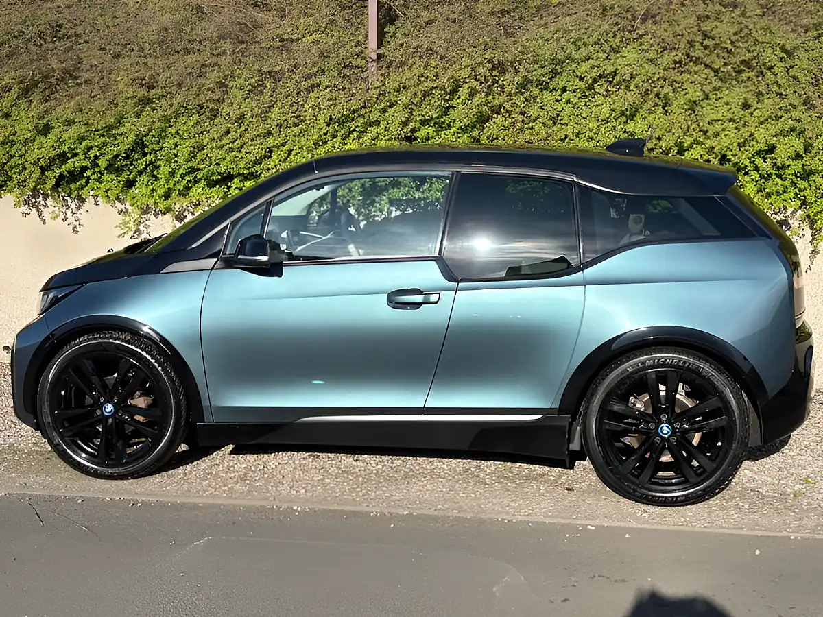 Used 2021 BMW i3 S Blue - Interior and Exterior details 4