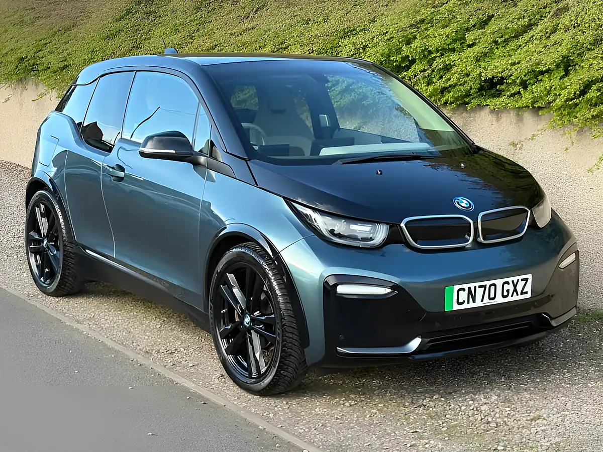Used 2021 BMW i3 S Blue - Interior and Exterior details 5