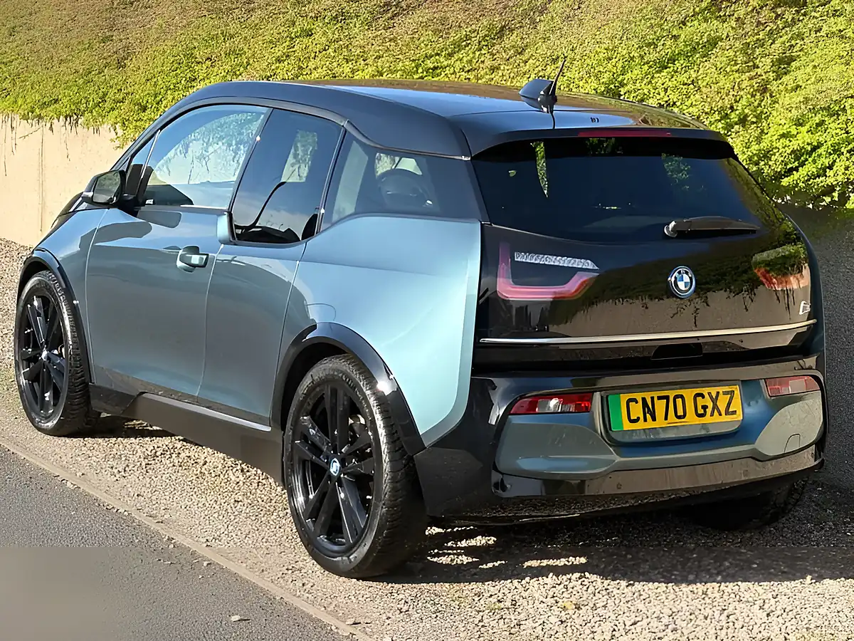 Used 2021 BMW i3 S Blue - Interior and Exterior details 6