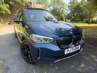Used 2021 BMW Ix3 Premier Edition Pro Blue - Interior and Exterior details 14