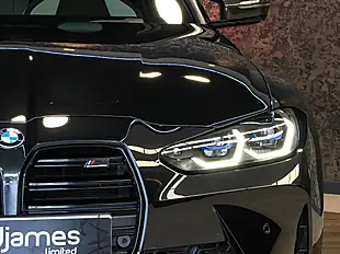 Used 2021 BMW M3 Competition Black Sapphire Metallic Paint - Interior and Exterior details 10
