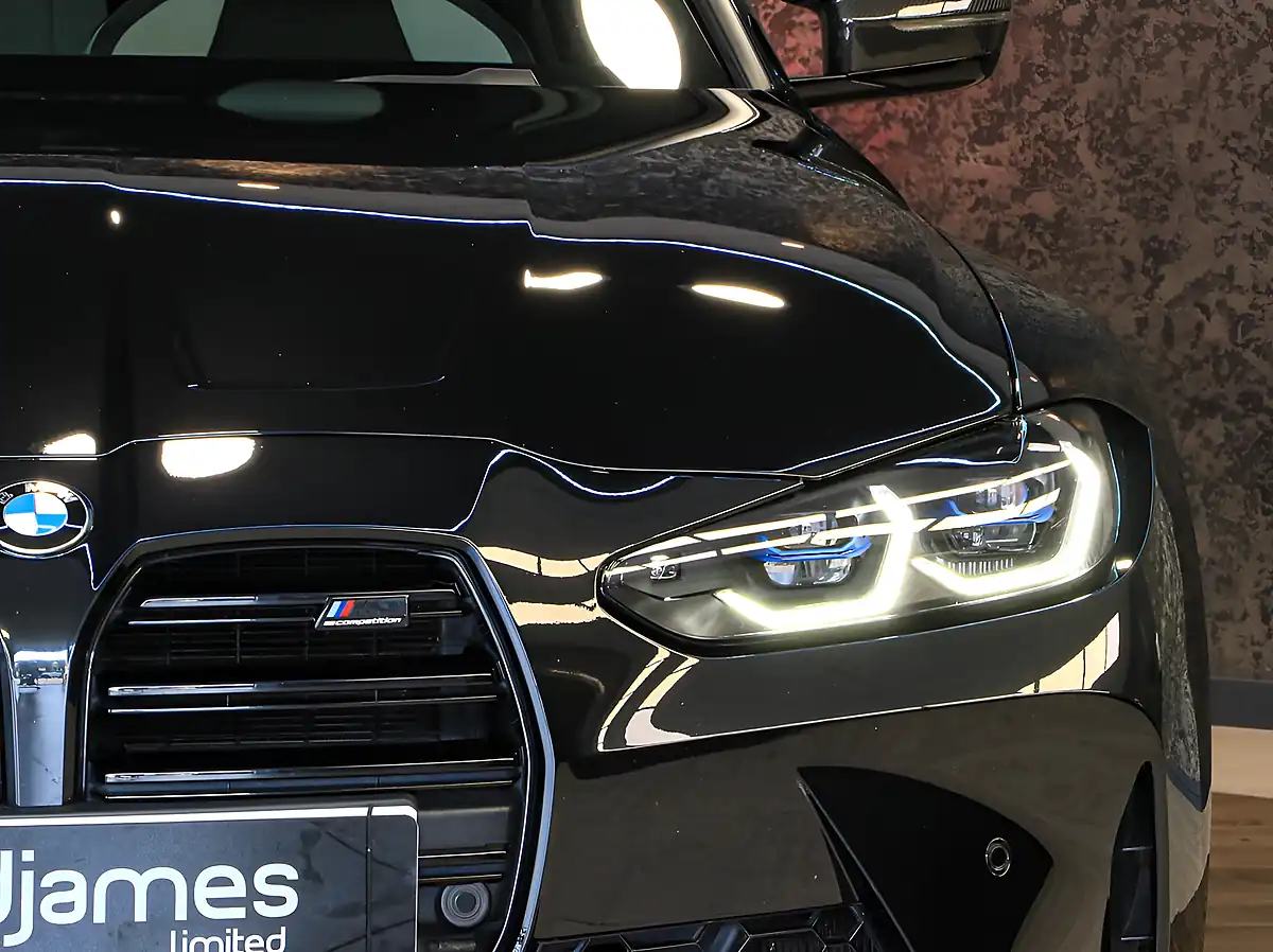 Used 2021 BMW M3 Competition Black Sapphire Metallic Paint - Interior and Exterior details 10