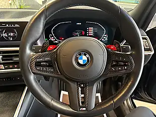 Used 2021 BMW M3 Competition Black Sapphire Metallic Paint - Interior and Exterior details 12