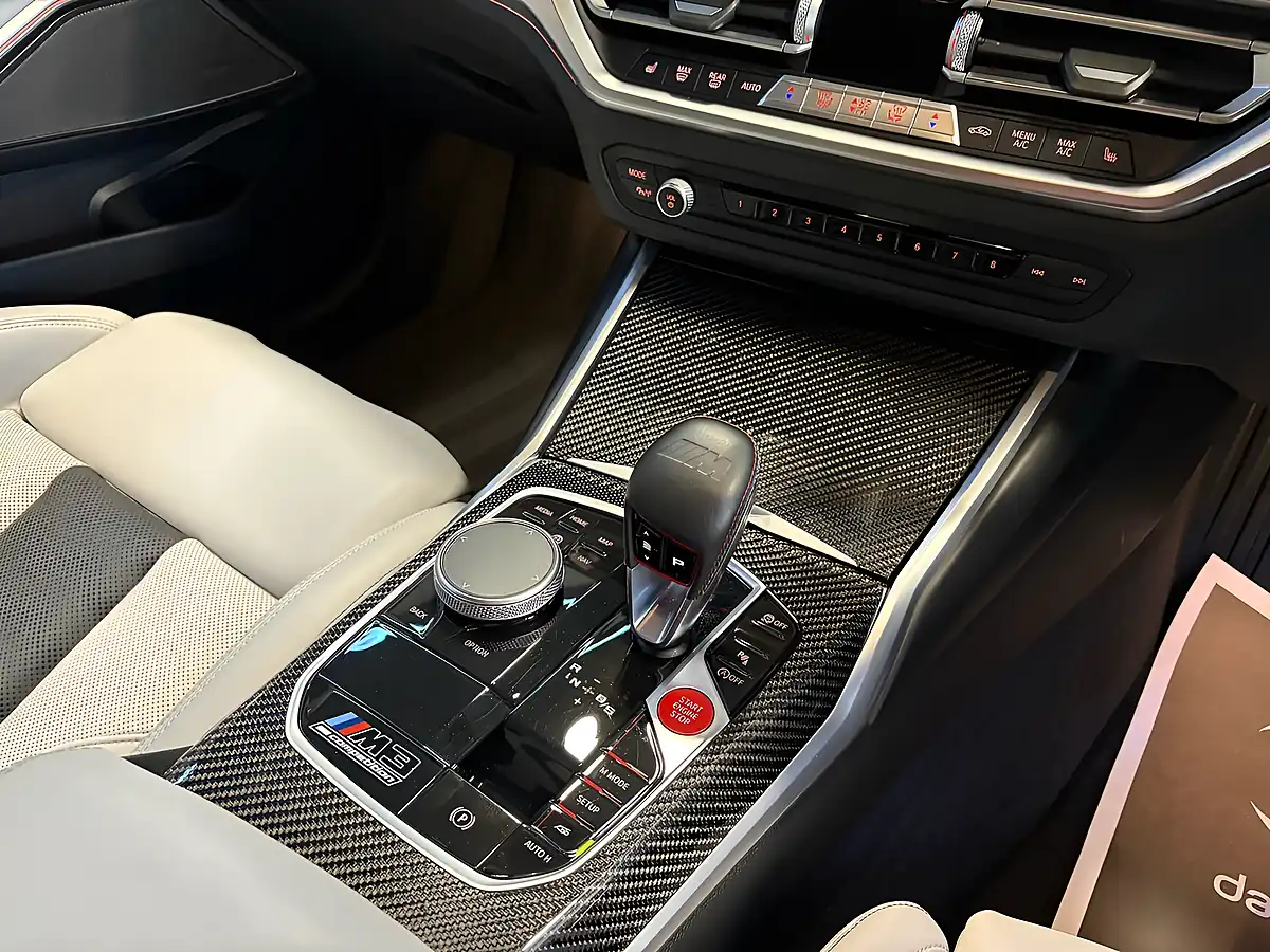 Used 2021 BMW M3 Competition Black Sapphire Metallic Paint - Interior and Exterior details 13