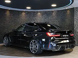 Used 2021 BMW M3 Competition Black Sapphire Metallic Paint - Interior and Exterior details 7