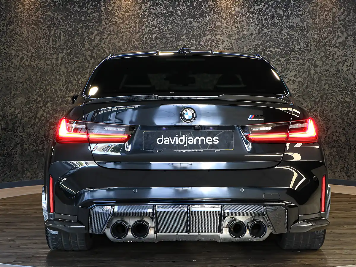 Used 2021 BMW M3 Competition Black Sapphire Metallic Paint - Interior and Exterior details 8