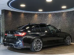 Used 2021 BMW M3 Competition Black Sapphire Metallic Paint - Interior and Exterior details 9