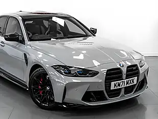 Used 2021 BMW M3 Competition Brooklyn Grey - Interior and Exterior details 10